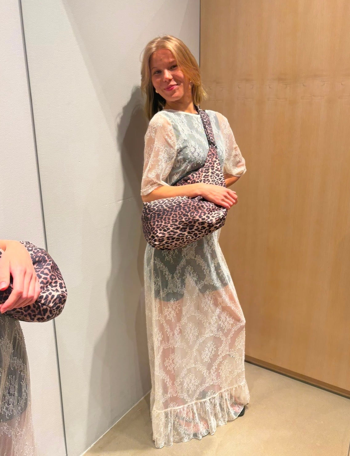 NMLUCIA Long Dress - Cloud Dancer